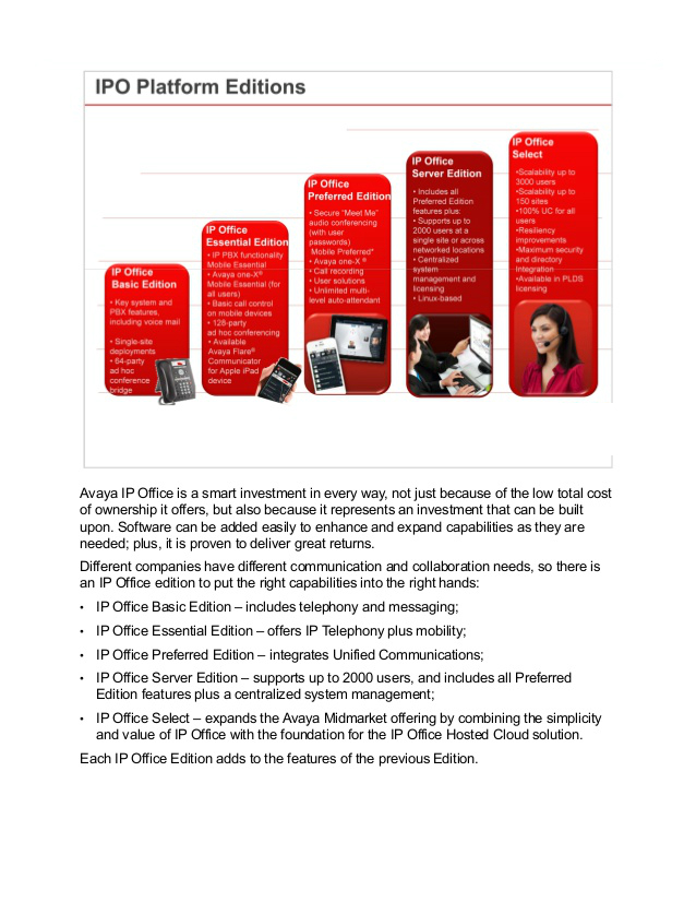 IP Office In Depth | Products | Server Edition | Datacom Solutions Ltd